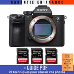 Sony a7R IIIA Nu + 3 SanDisk 64GB Extreme PRO UHS-II SDXC 300 MB/s + Guide PDF ""20 TECHNIQUES POUR RÉUSSIR VOS PHOTOS