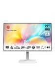 Msi Modern Md272Xpw 27 Inch, Full Hd, 100Hz, Ips, Amd Freesync Flat Monitor With Adjustable Stand + Built-In Speakers