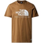 T-paidat &amp; Poolot The North Face  Berkeley California T-Shirt - Utility Brown