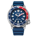 Citizen Man Watch Promaster Diver Eco Drive 200mt Blue Pepsi Dial BN0168-06L