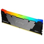 Kingston FURY Renegade RGB 16GB 3600MT/s DDR4 CL16 DIMM 1Gx8 Desktop Gaming Memory - KF436C16RB12A/16