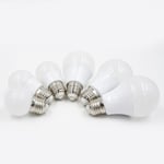 Led Bulb Lamp Light Lamps E27 Big Screw Plastic Aluminum 5w Warm White