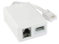 World of Data ADSL Micro Filter with tail for BT Broadband RJ11 ADSL Router/Modem