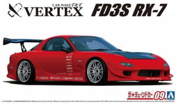 Aoshima 1/24 Scale The Tuned Car (9) Model Kit Mazda Vertex Aero RX-7 FD-3S '99