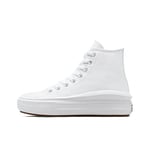 Converse Femme Chuck Taylor All Star Chaussures de marche, White, 39.5 EU