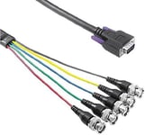 Hama - Câble de Connexion Moniteur HDD mâle 15 pôles / 5 fiches BNC, 3 m