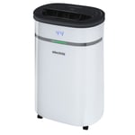 20L Low Energy Dehumidifier - Air purifier for up to 5 bed home White