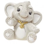 Hobbyfun Miniatyr Baby Elefant - Grå 3,5 cm