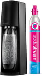 Sodastream Sparkling Water Maker - Quick Connect CO2 Cylinder & BPA-Free Bottle