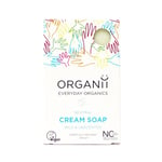 ORGANii Everyday Organics Mild & Unscented Neutral Cream Bar Soap