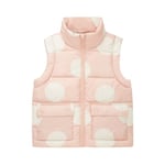 TOM TAILOR Vest Big Off white Dots