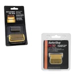 BaByliss Pro FX 01/02 Replacement Gold Foil & Cutter + Pro FX707 Gold Blade Set