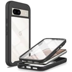 Mobique Google Pixel 8a Mobilskal Full Protection, Svart