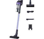 SAMSUNG Jet 60 Turbo Max 150 W Suction Power Cordless Vacuum Cleaner with Jet Fit Brush - Teal Violet & Cotta Black, Black