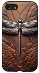 Coque pour iPhone SE (2020) / 7 / 8 Accessoire en cuir pour libellule
