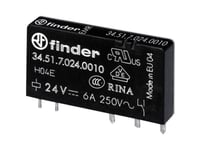 Finder 34.51.7.012.0000 Printrelä 12 V/Dc 6 A 1 X Växlingskontakt 1 St