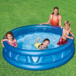 Intex 6ft Paddling Pool Soft Side Family Swimming Garden Summer Water Fun Pools