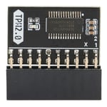 TPM 2.0 Krypterings Säkerhetsmodul 20Pin 2 10P Fristående Kryptoprocessor TPM 2.0 Modul för Win11 för Gigabyte för ASUS