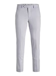 JACK & JONES Men's JPRFRANCO Trouser NOOS Suit Pants, Evening Haze/Fit:Super Slim FIT, 50