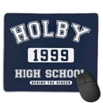 Holby High School Behind The Screen Customized Designs Non-Slip Rubber Base Gaming Mouse Pads for Mac,22cm×18cm， Pc, Computers. Ideal for Working Or Game