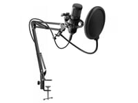 Defender Space Gmc 450 Trådbunden Mikrofon Med Stativ Stream Streaming Usb