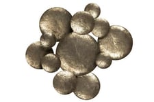 Gold Rings Väggdekoration - Antik/Guld