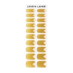 Love'n Layer Minnies Swag Gold Självhäftande nagellack