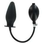 XR Inflatable Heavy Duty Tapered Butt/Anal Plug With Rounded Tip 