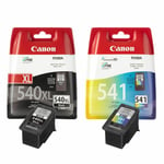 Original Canon PG-540XL & CL-541 Multipack Ink Cartridge for MG2150 MG2250