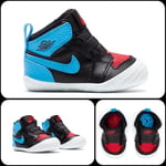 NIKE JORDAN 1 CRIB BABY BOOTIE SIZE UK 3.5 EUR 19.5, 10 CM (AT3745 046)