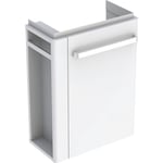 GEBERIT tvättskåp 448x252x604mm 1 dörr/handdukshållare TV högkomp