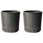 Tulipa Kopp 20 cl 2-pack, Almost Black