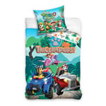 Paw Patrol Dino Single Bedding Set 100% Cotton Two-sided Duvet Cover EU Size