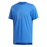 adidas Harden Halo Tee Tricot Homme, Azuglo, L