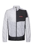 Terrex Trail Running Windbreaker Sport Jackets Light Jackets Grey Adidas Terrex