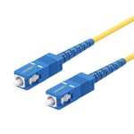 Ugreen SC-SC Single Mode Optical Fiber Nätverk kabel 3 m Gul