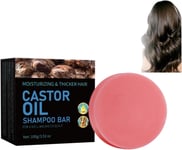 Generic Castor Oil Shampoo Bar,Hair Growth Castor Oil Nourishing Shampoo Bar,Sha