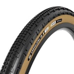 Panaracer Gravel King SK R-Line TLR Tyre - 700c Black / Amber Folding Clincher 35mm Black/Amber