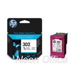 Genuine Original HP 302 Colour Ink Cartridge For ENVY 4524 Inkjet Printer