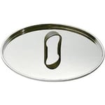 Alessi La Cintura di Orione Lid, Stainless Steel 18/10, Polished 20 Cm steel
