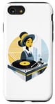 Coque pour iPhone SE (2020) / 7 / 8 Platine disque, rétro, vintage, tournante, DJ, vinyle