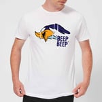 Looney Tunes Road Runner Beep Beep Men's T-Shirt - White - XL