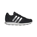 adidas Women's Run 60s 3.0 Non-Football Low Shoes, Core Black/Silver/Core White, 9.5 UK