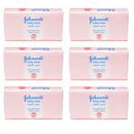 6 X Johnson's Baby Soap 175g with Baby Lotion