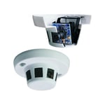 Trade Shop Traesio - Caméra Espion Alarme Détecteur D'incendie Capteur Sécurité Alarme Anti-intrusion