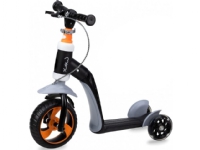 MoMi 3-hjulig sparkcykel ELIOS ORANGE LED