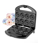 Doughnut Maker Machine, 8 Hole Snack Maker Donut Pie Cupcake 750W Geepas