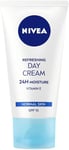 NIVEA Light Day Cream Face Moisturiser Vitamin E Normal Skin SPF 15 50ml