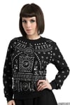 Jawbreaker Womens Hieroglyph Sweatshirt Alternative Gothic