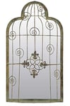 MirrorOutlet 2Ft4 X 1Ft4 70 X 40cm Large Shabby Chic In Or Outdoor Garden Big Wall Mirror,GM007
